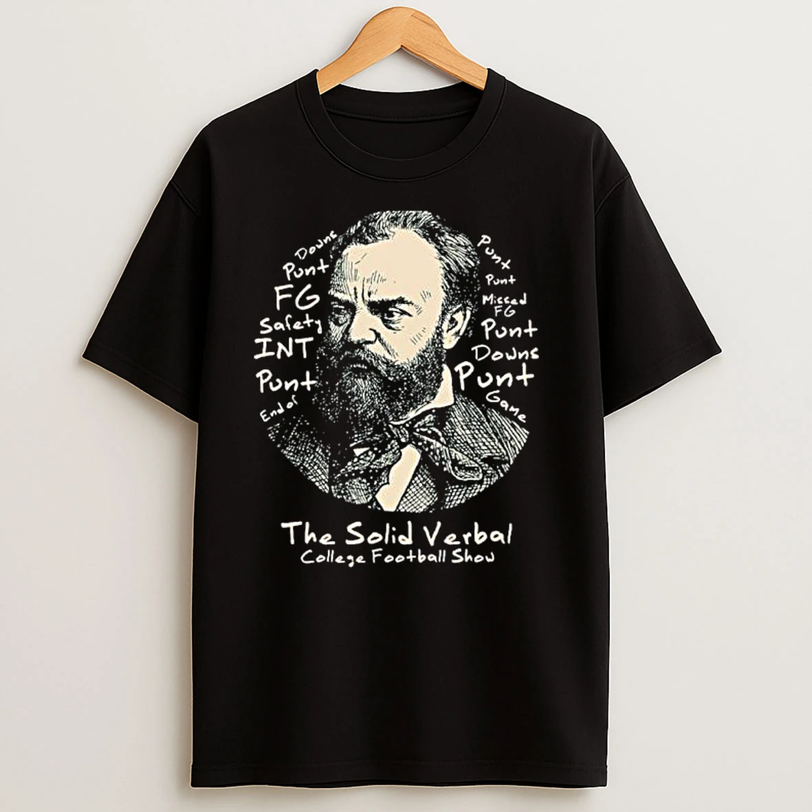 The Solid Verbal College Football Show Ornaments T Shirts