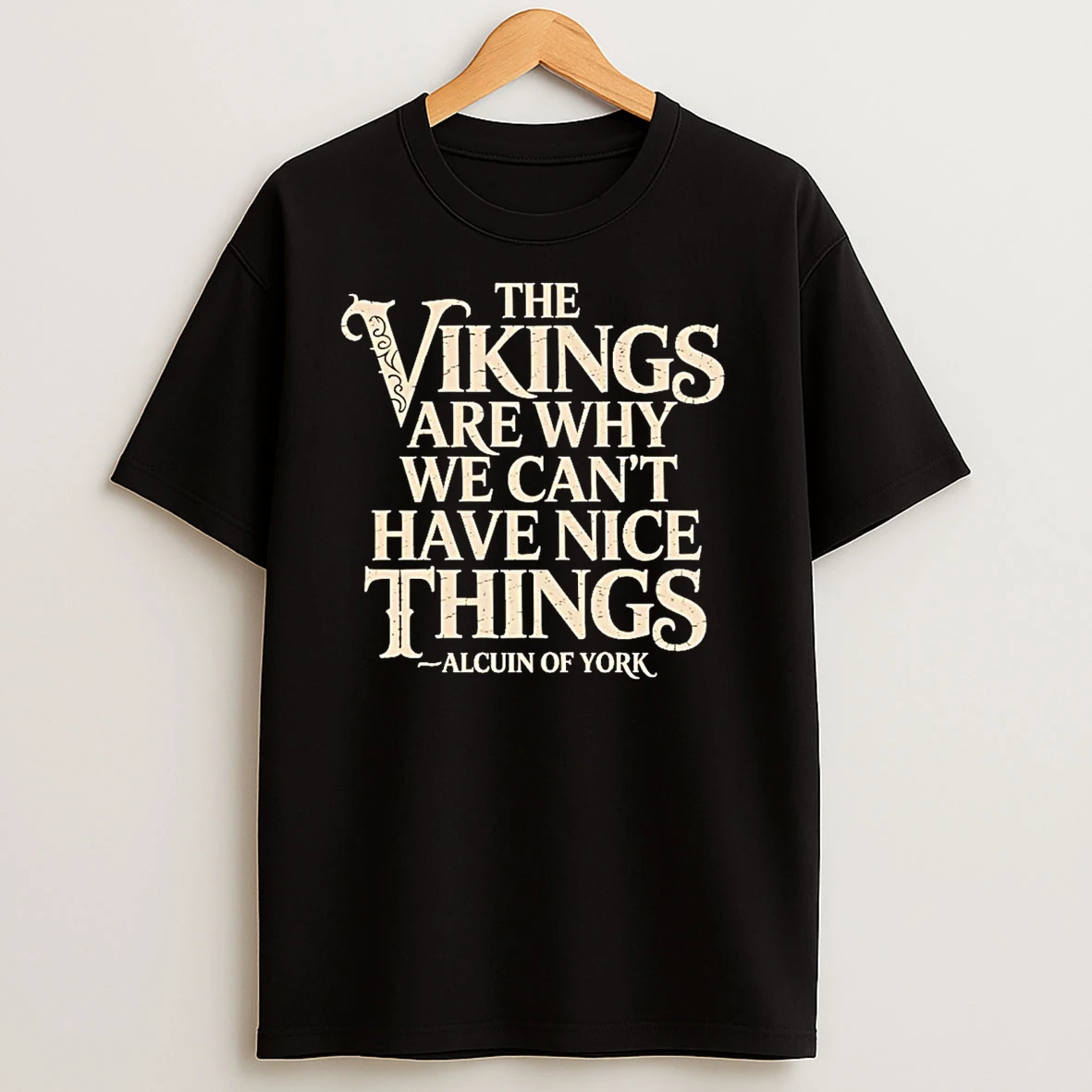 The Vikings Why We Cant Have Nice Things T Shirts