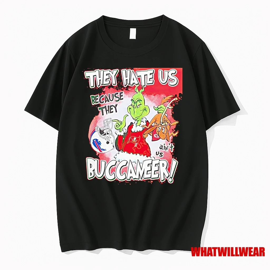 They Hate Us Because They Aint Us Tampa Bay Buccaneers Grinch Shirts