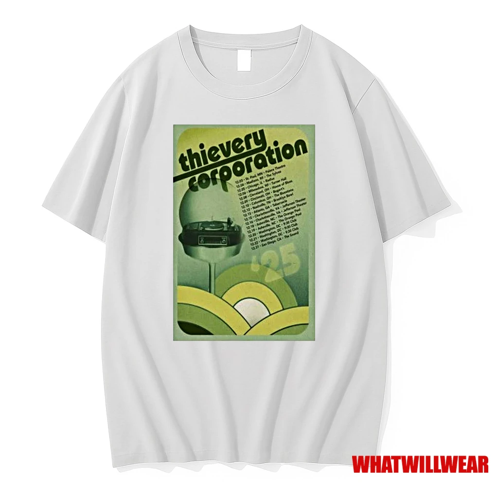 Thievery Corporation Live In 2025 Shirts