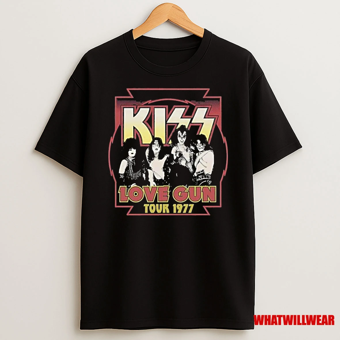 This Ace Frehley Kiss Love Gun Tour 1977 Shirts