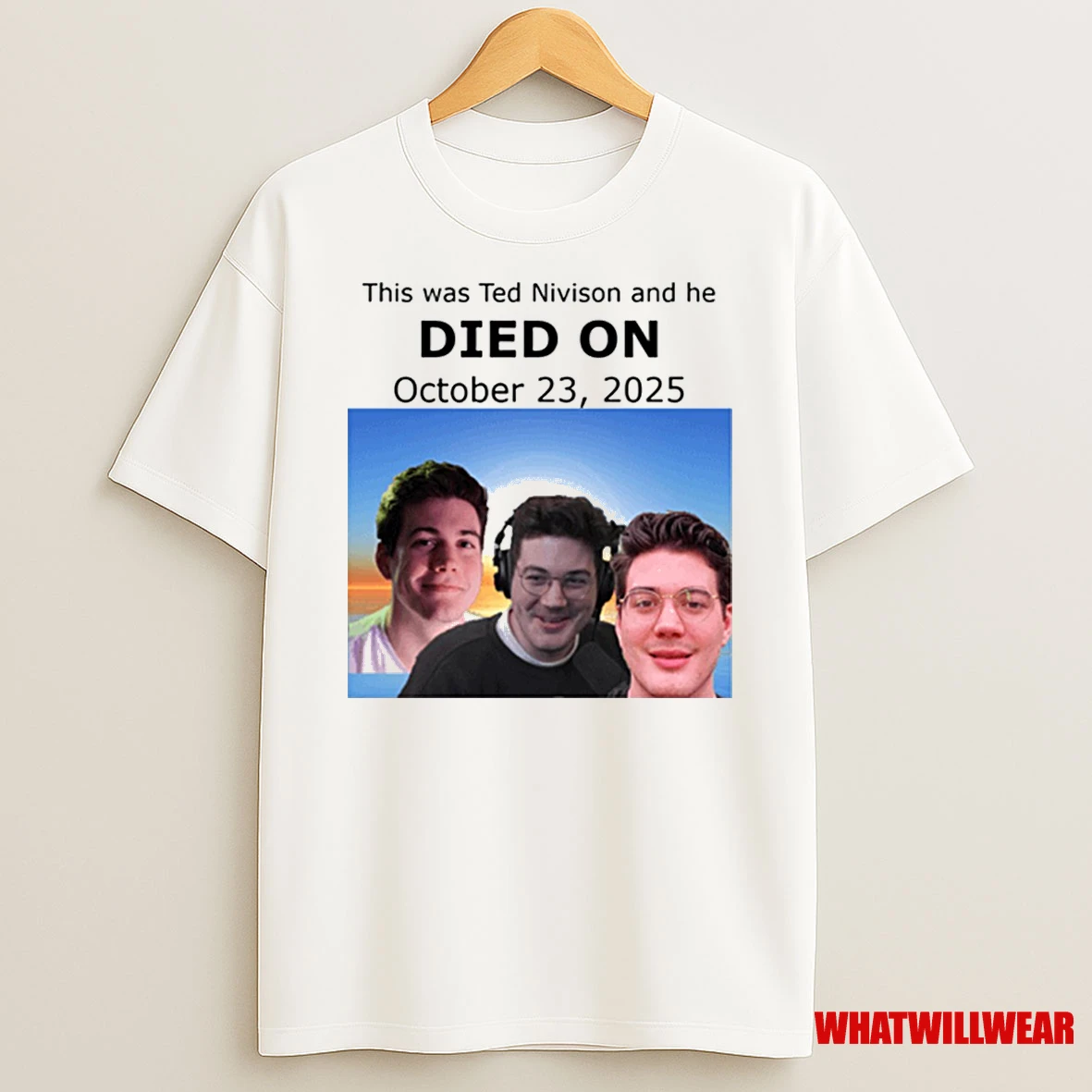 This Was Ted Nivison And He Died On October 23 2025 New Shirts