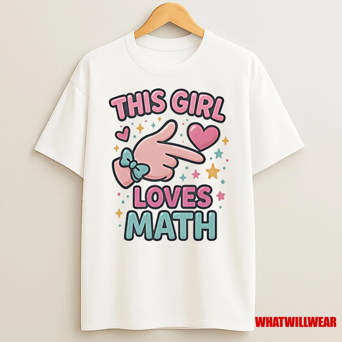 This Girl Loves Math Shirts
