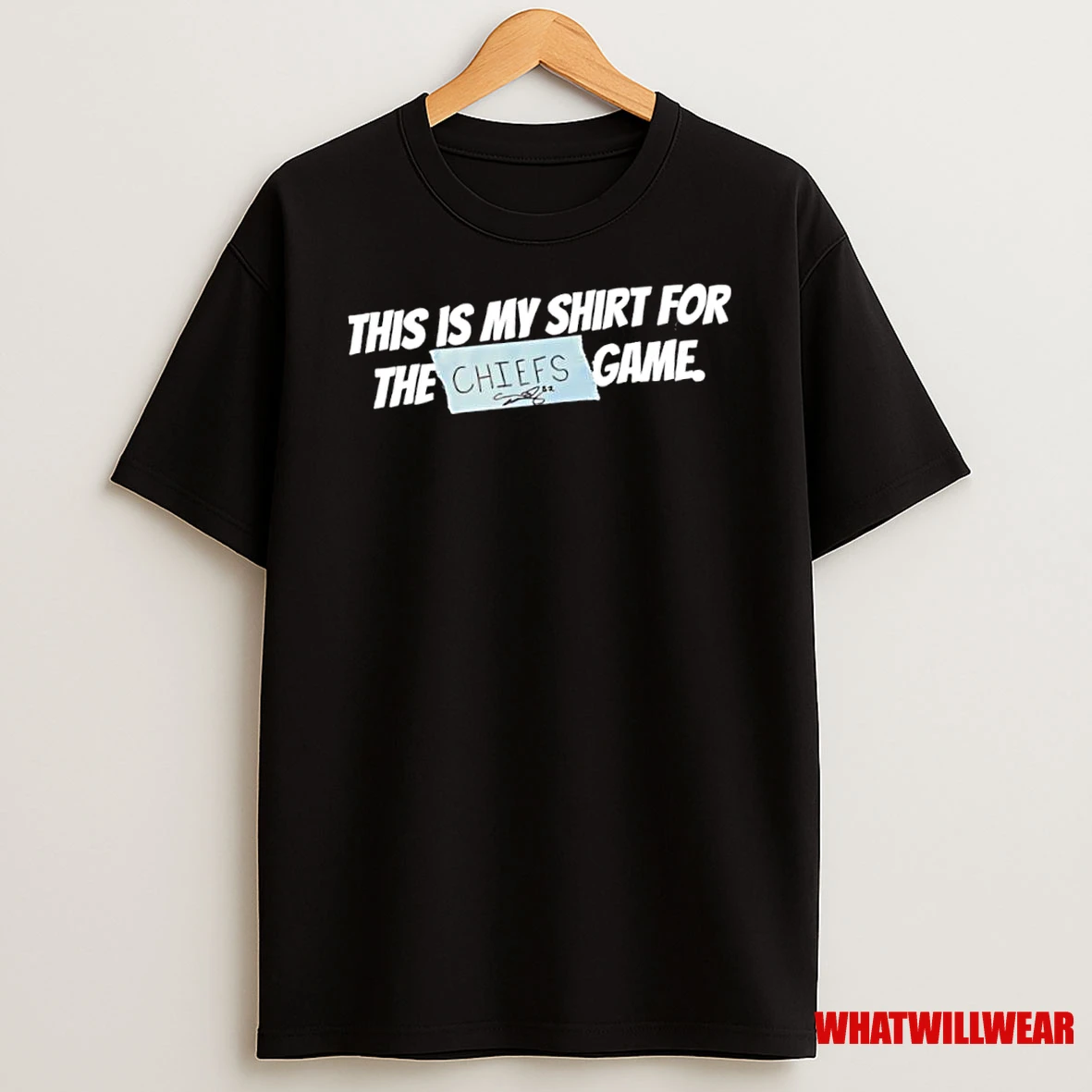 This Is My For The Chiefs Game Graphic Shirts