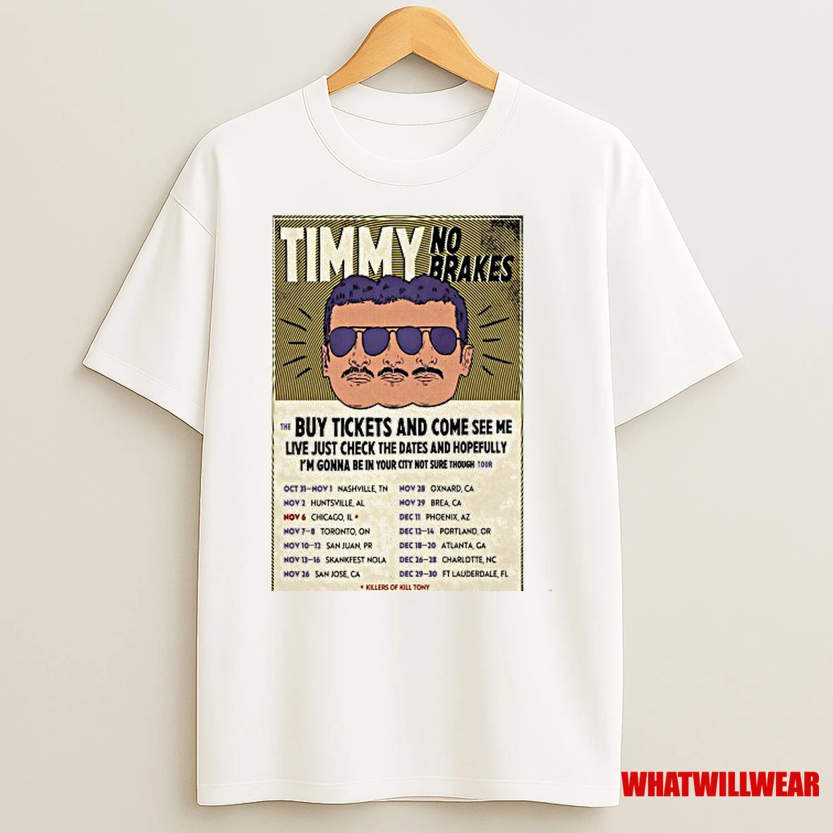 Tim Stifler Timmy No Tour 2025 Shirts
