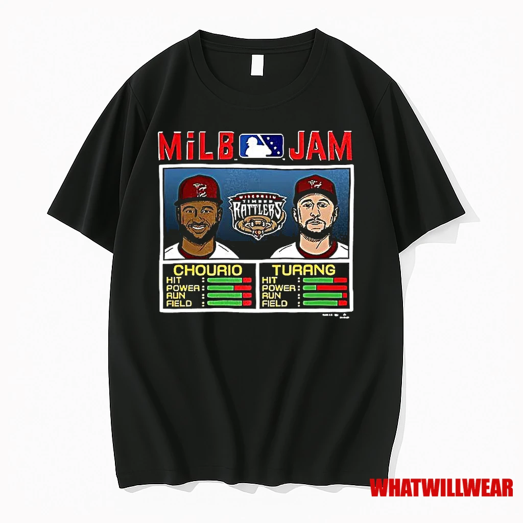 Timber Rattlers Homage Chourio X Turang Milb Jam Shirts