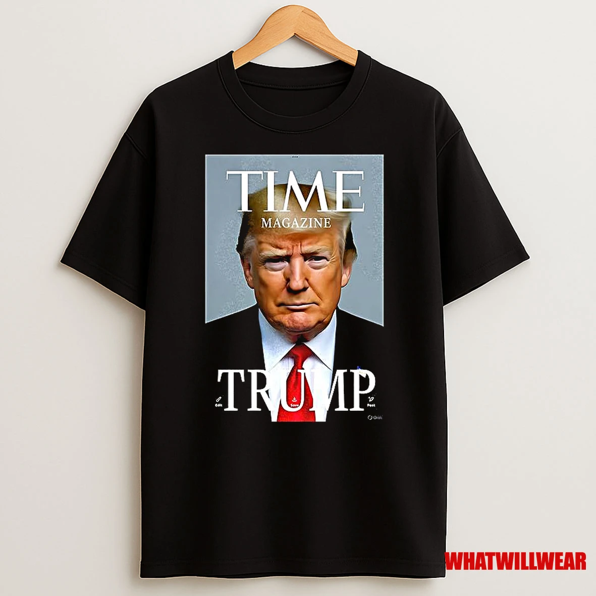 Time Magazine Trump Portrait Shirts