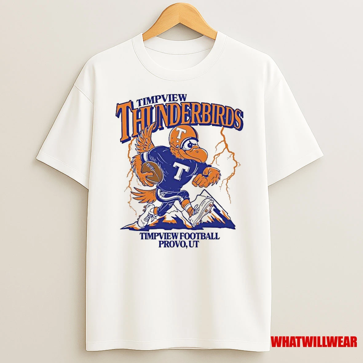 Timpview Thunderbirds Football Mascot 2025 Shirts