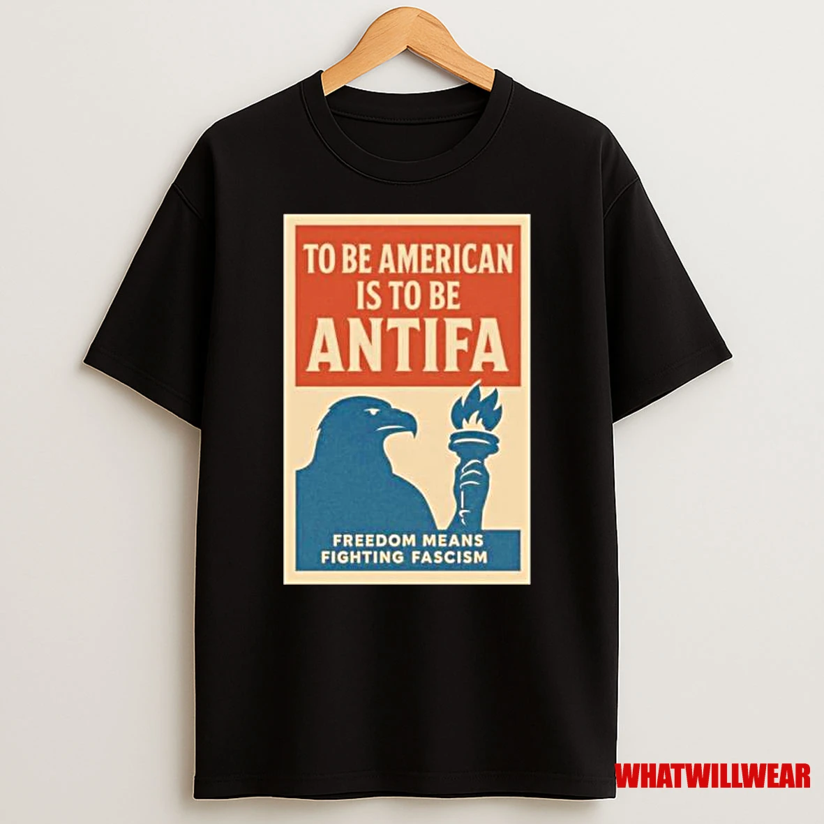 To Be American Is To Be Antifa Ornaments Shirts