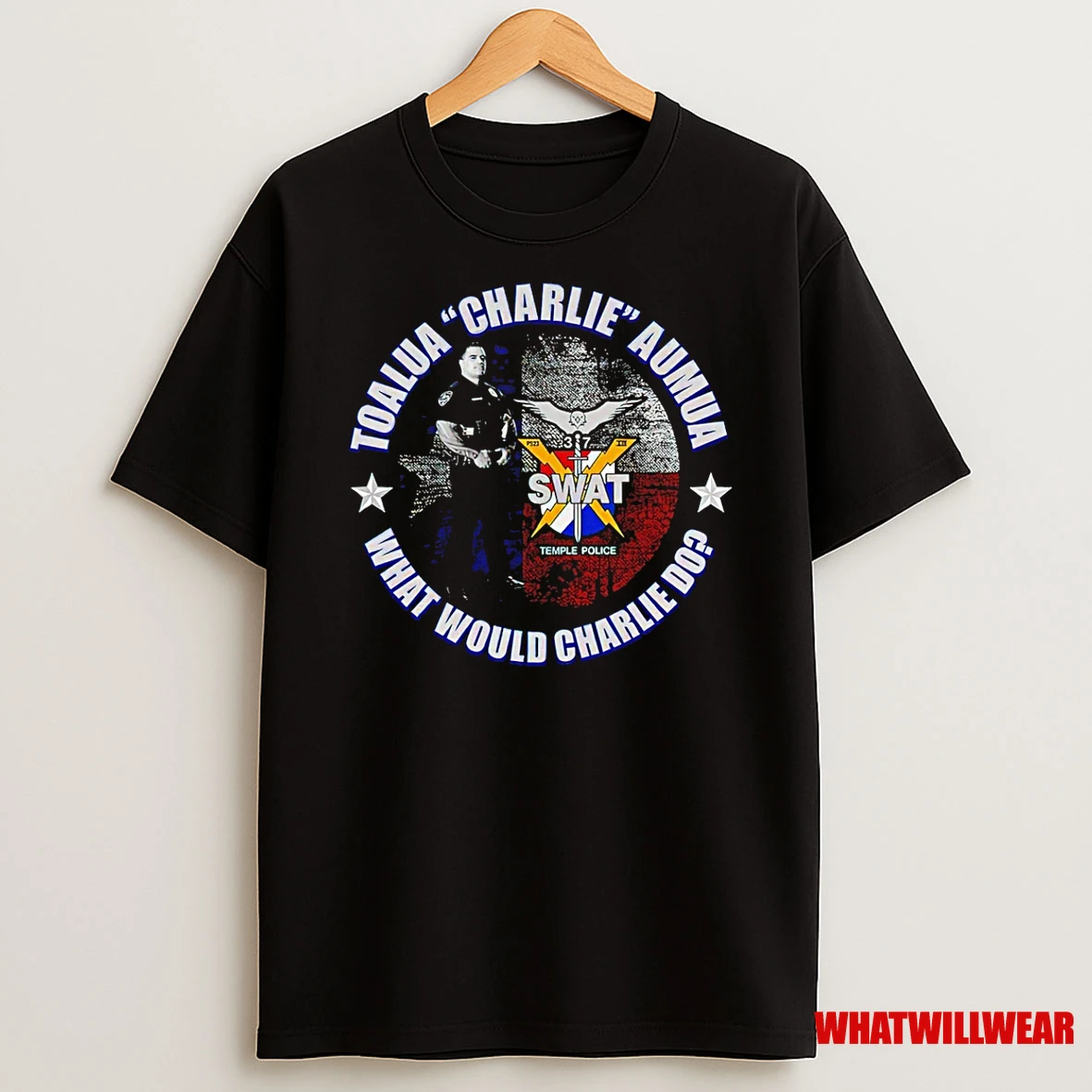 Toalua Charlie Aumua What Would Charlie Do Shirts