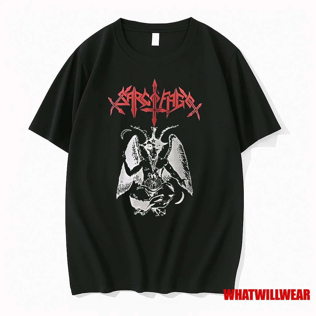 Tobias Forge Sarcofago Band Shirts