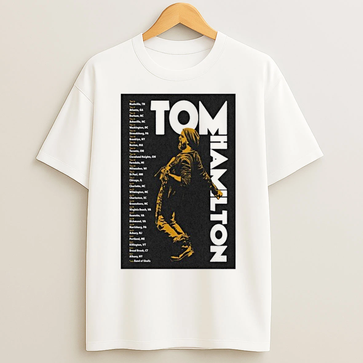 Tom Hamilton Jr Tour Nov 2025 T Shirts