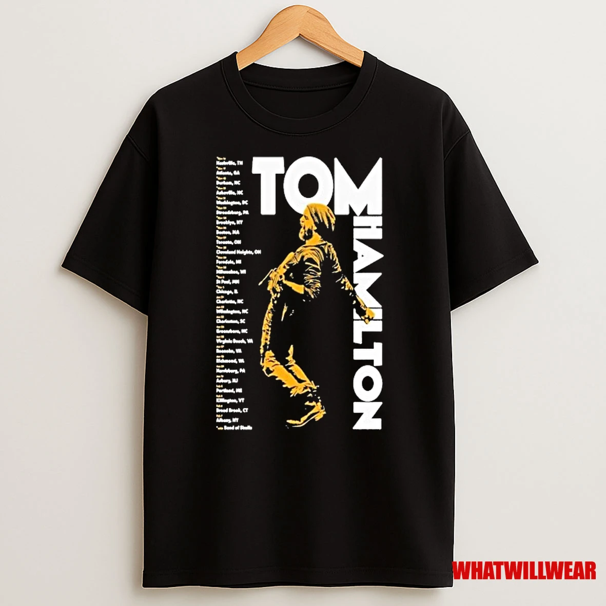 Tom Hamilton Jr Winter Tour 2025 Dates Shirts