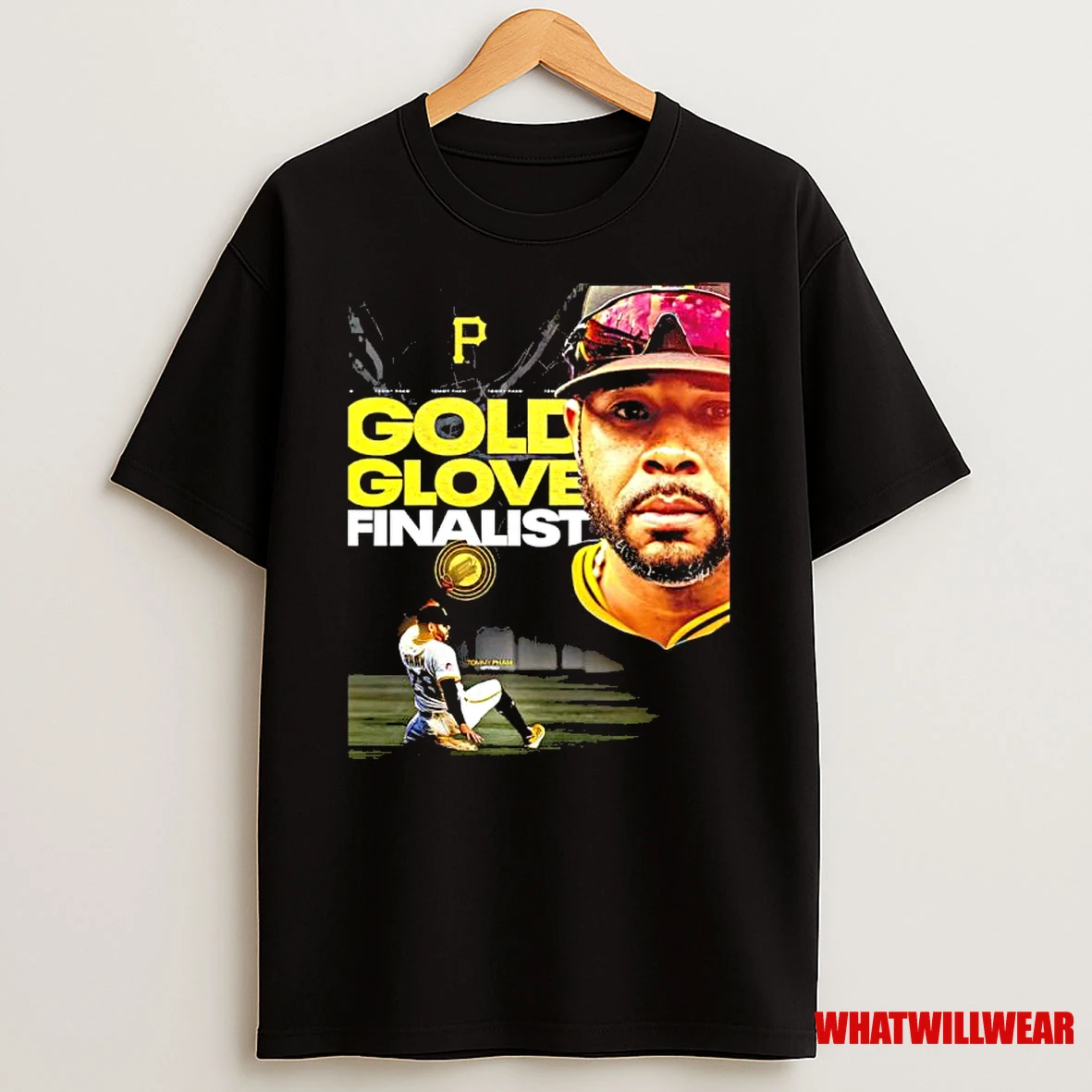 Tommy Pham Pittsburgh Pirates Gold Glove Finalist Shirts