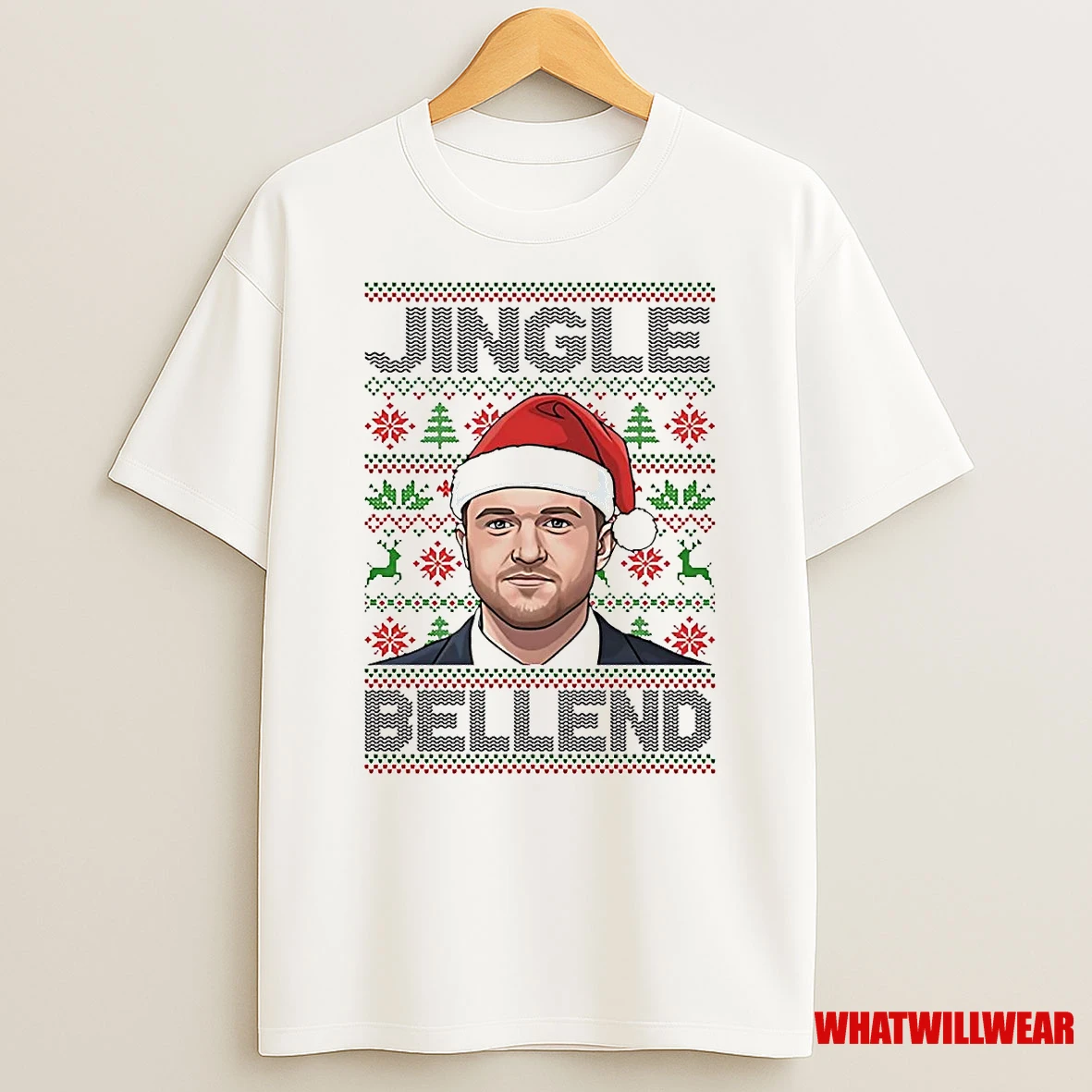 Tommy Robinson Jingle Bell End Ugly Christmas Shirts