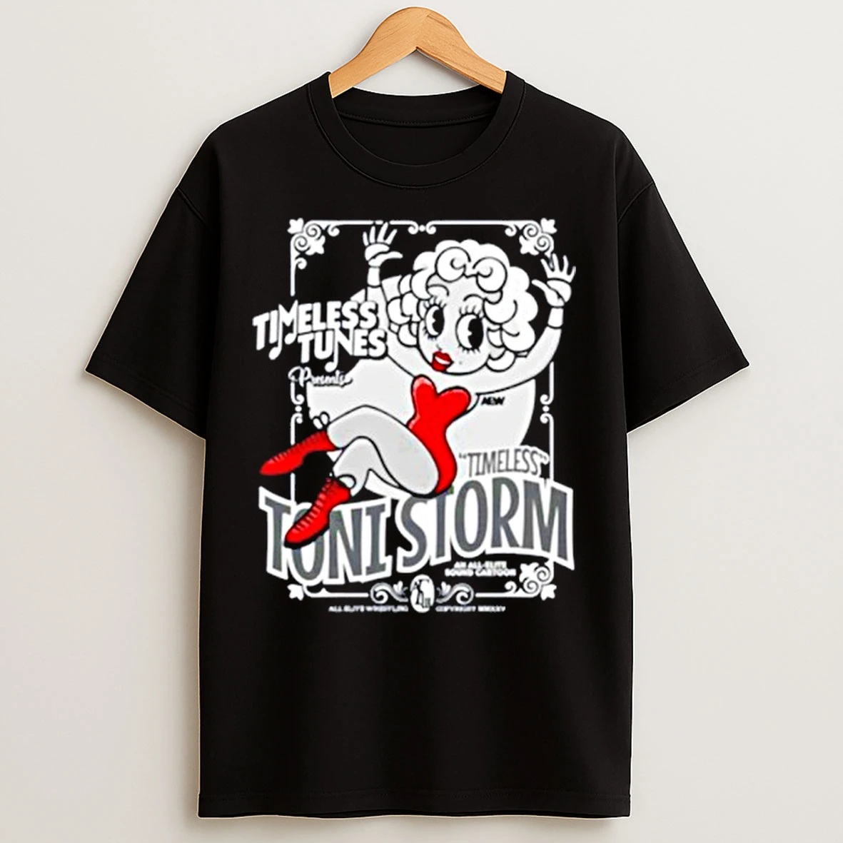 Toni Storm Timeless Tunes Show T Shirts