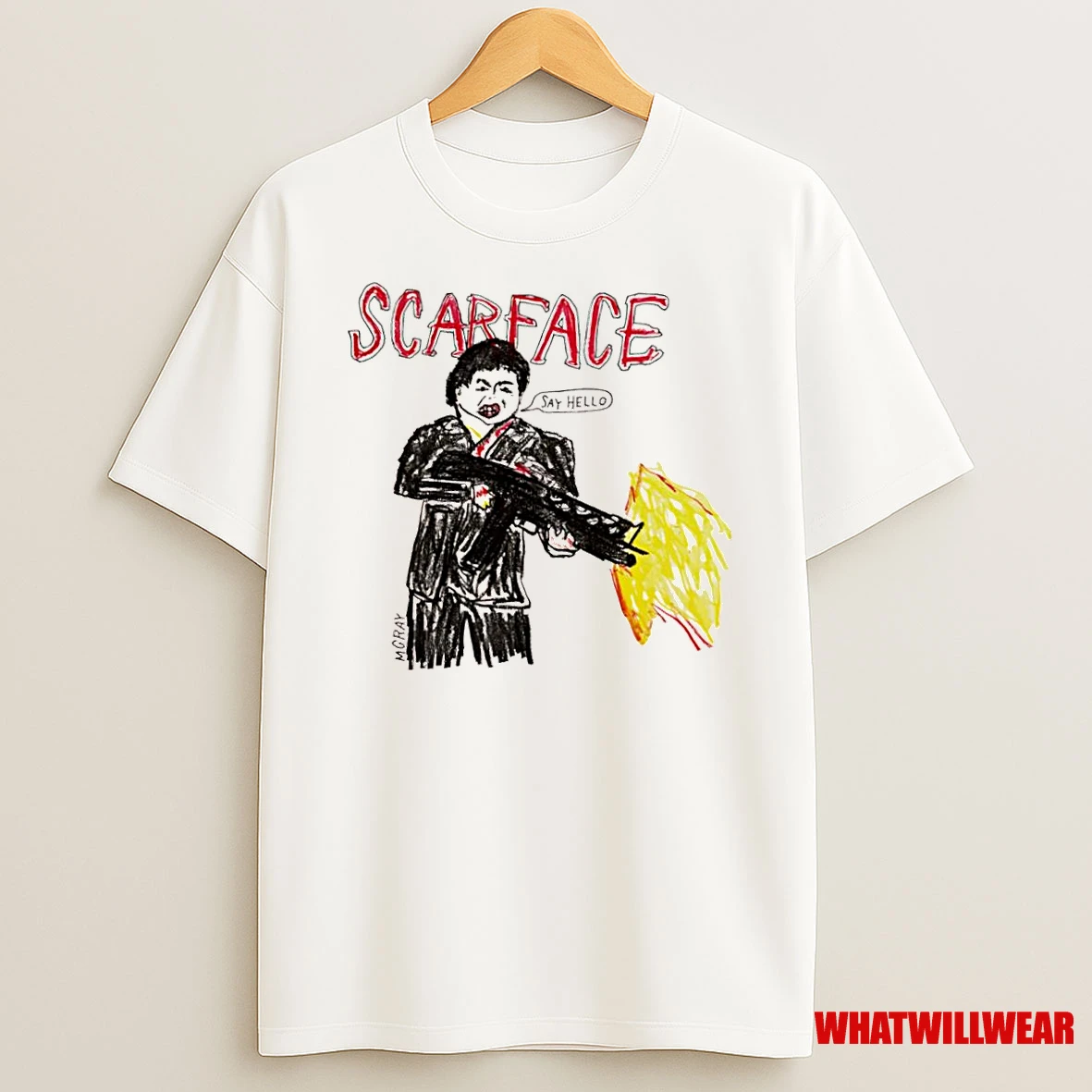 Tony Montana Scarface Say Hello Shirts