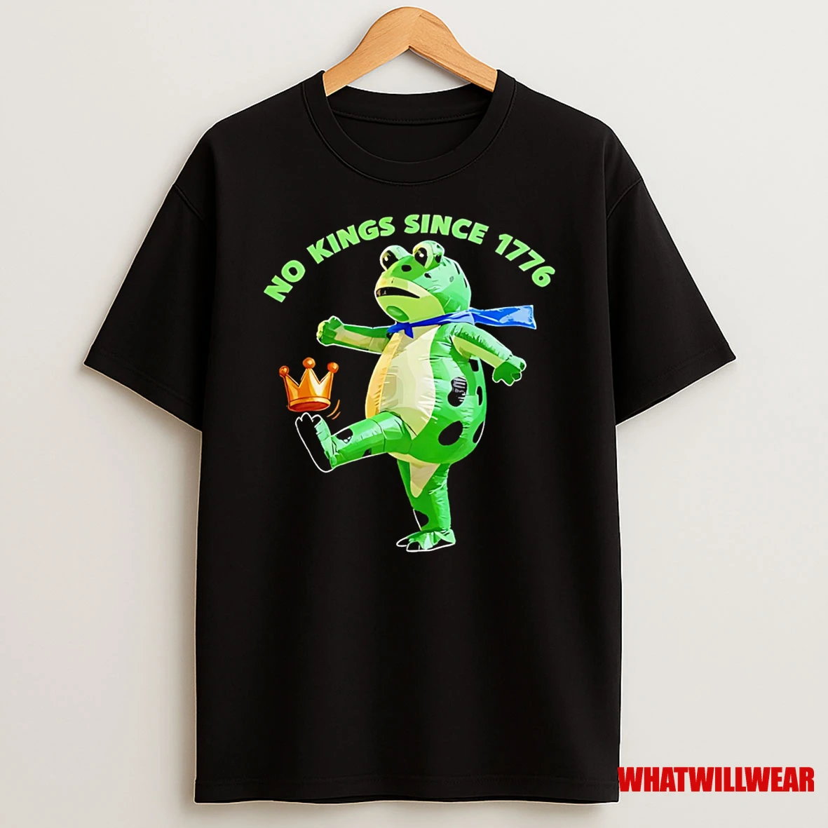 Top No Kings Since 1776 Portland Frog Protest Resist Shirts