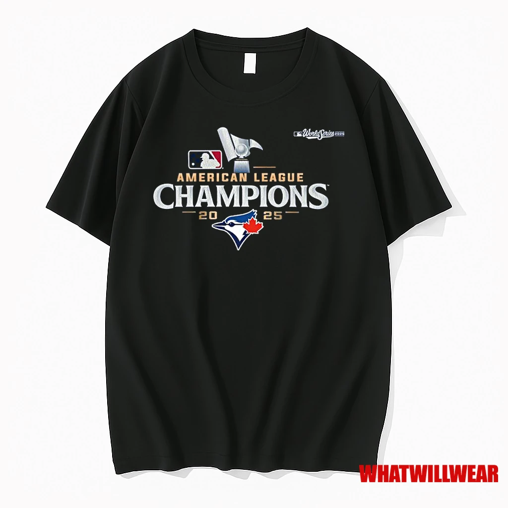 Toronto Blue Jays 2025 American League Champions Logo Shirts