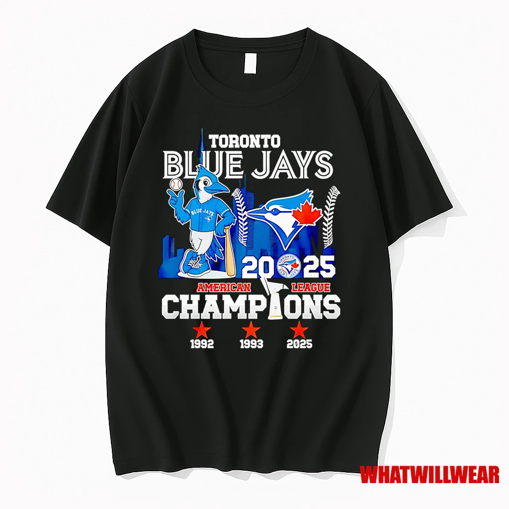 Toronto Blue Jays 2025 American League Champions Mascot Shirts