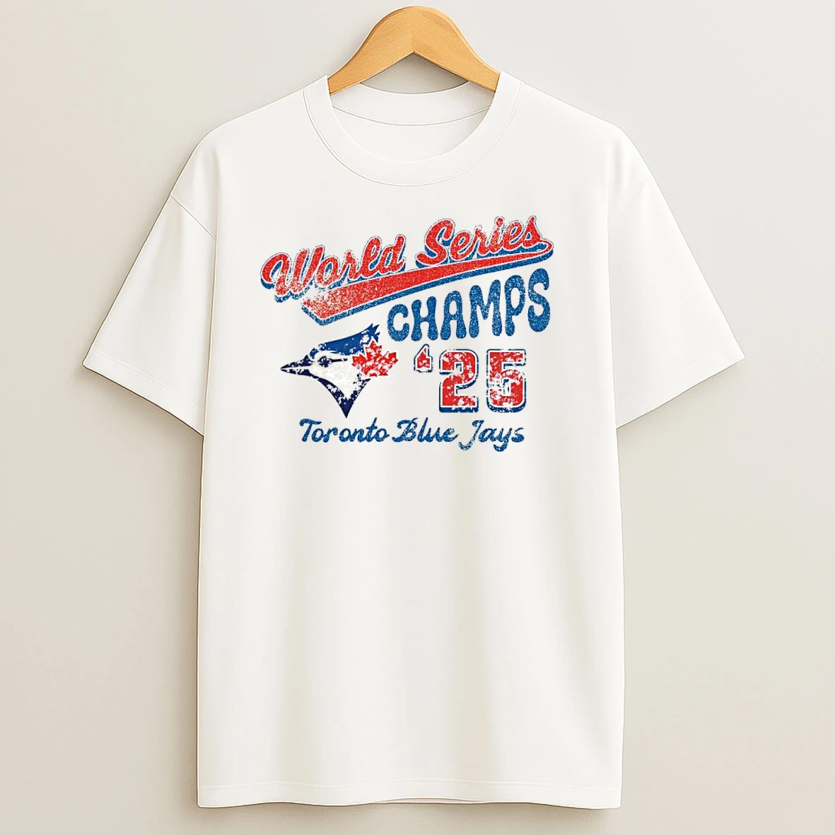 Toronto Blue Jays 25 World Series Champs Vintage T Shirts