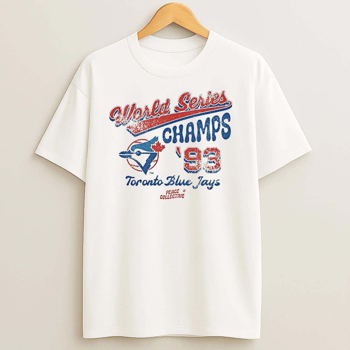 Toronto Blue Jays 93 World Series Champs Vintage T Shirts