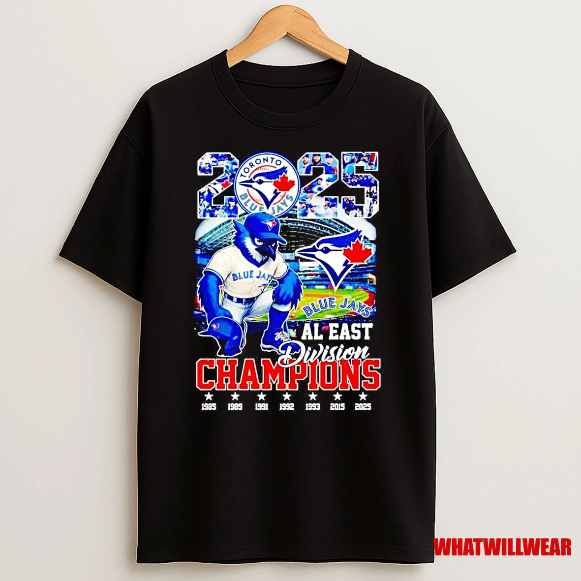 Toronto Blue Jays Al East Division Champions 2025 Shirts