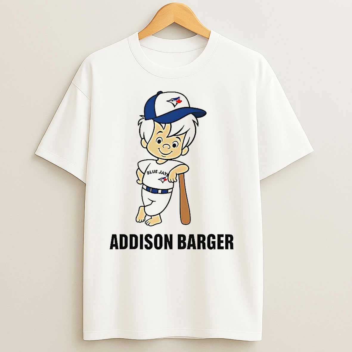 Toronto Blue Jays Addison Barger Cartoon T Shirts
