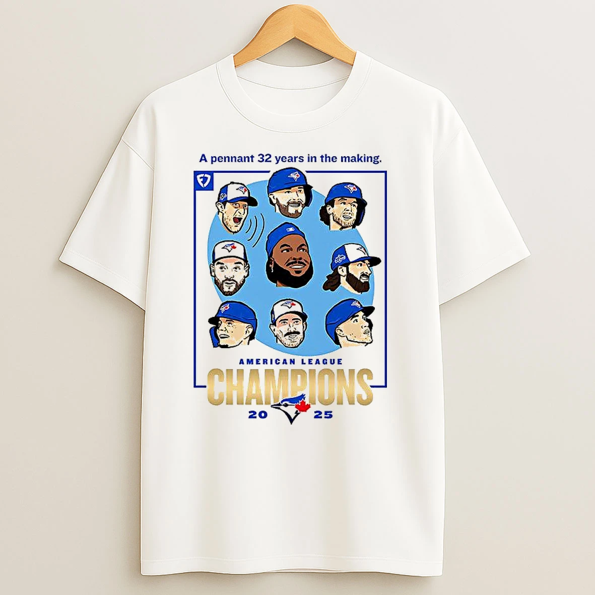 Toronto Blue Jays American League Championship Series Mlb 2025 Player Graphic T Shirts
