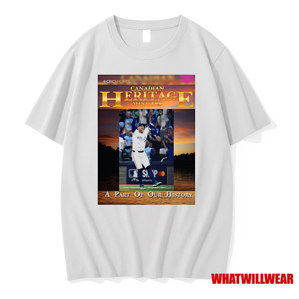 Toronto Blue Jays Canadian Heritage Minutes A Part Of Our History Shirts