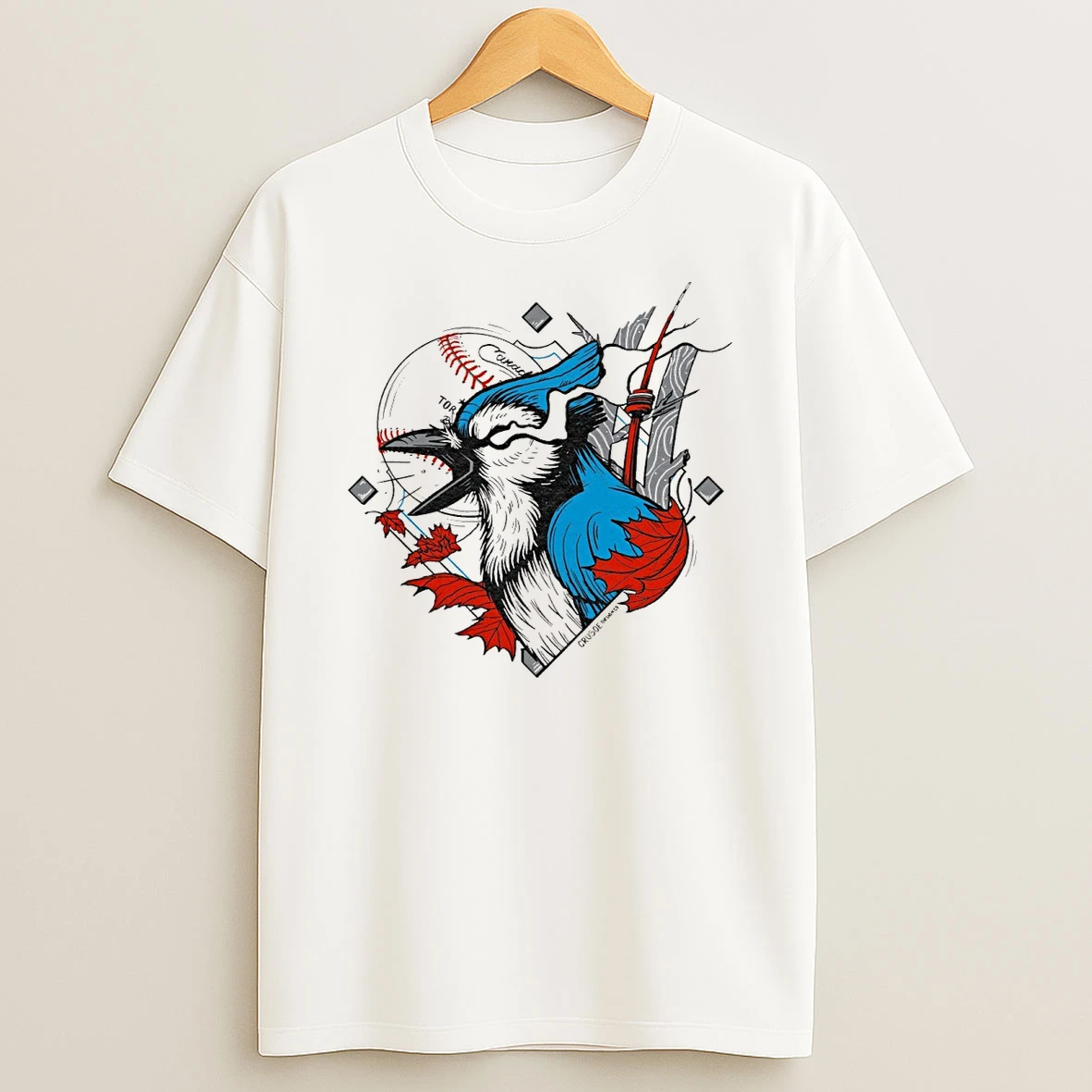 Toronto Blue Jays Crusoe Design Fanart Logo 2025 Shirts