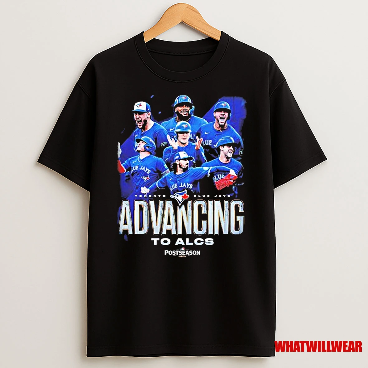 Toronto Blue Jays For Advancing To Alcs Champions Postseason Mlb 2025 Shirts