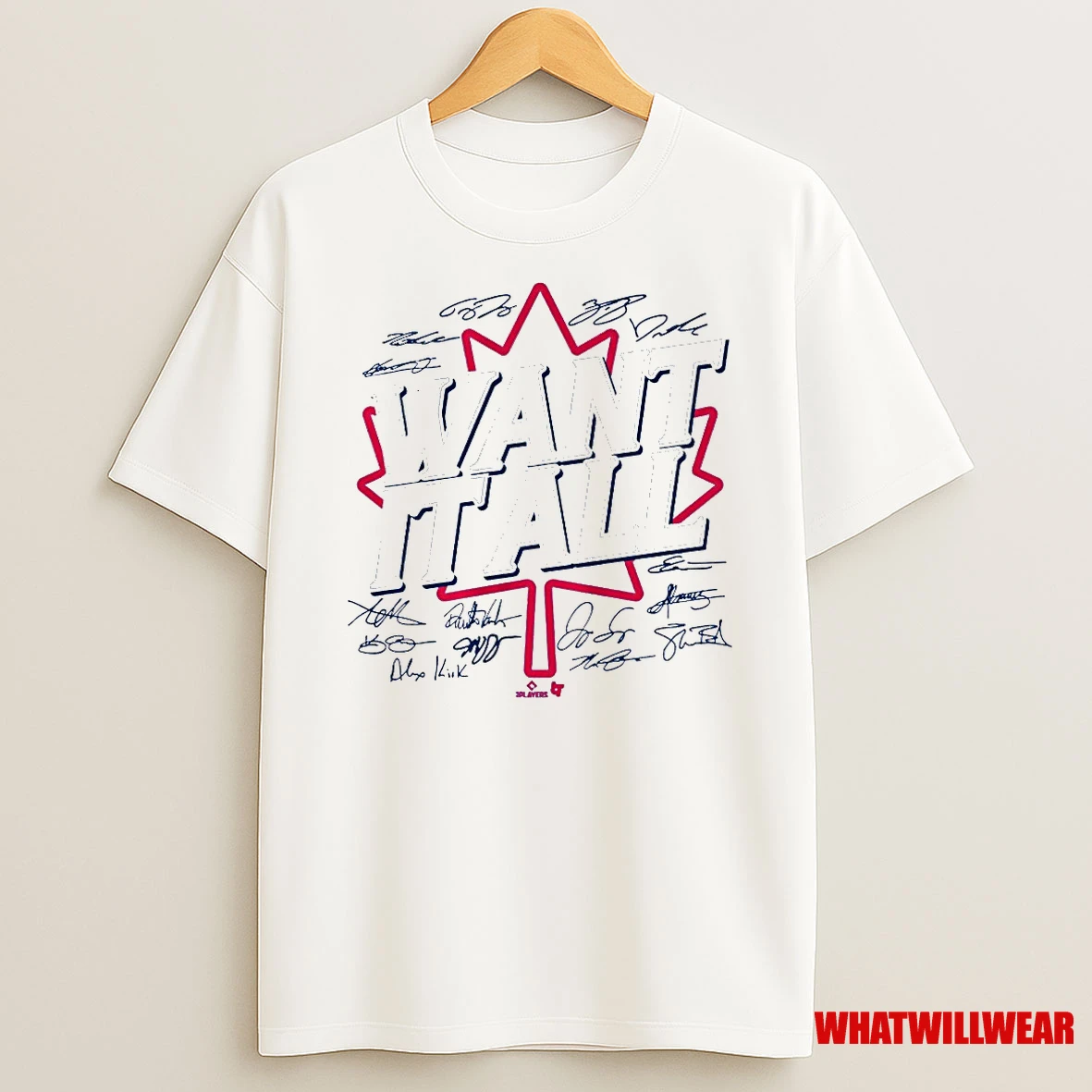 Toronto Blue Jays Mlb Want It All 2025 Players Signatures Shirts