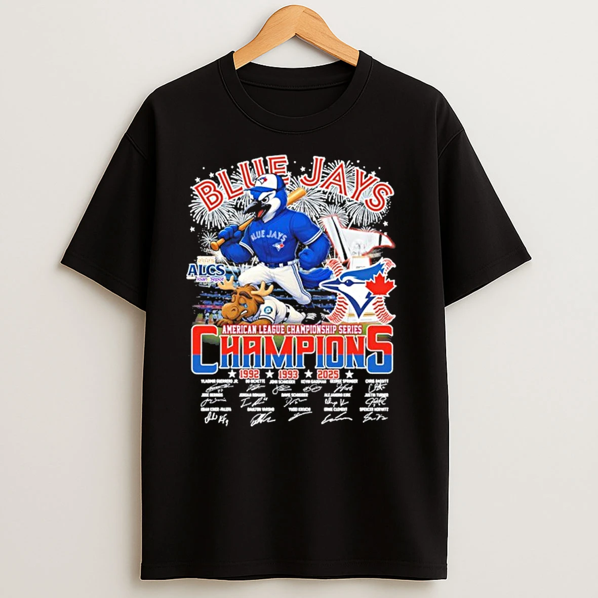 Toronto Blue Jays Mascot American League Champions T Shirts