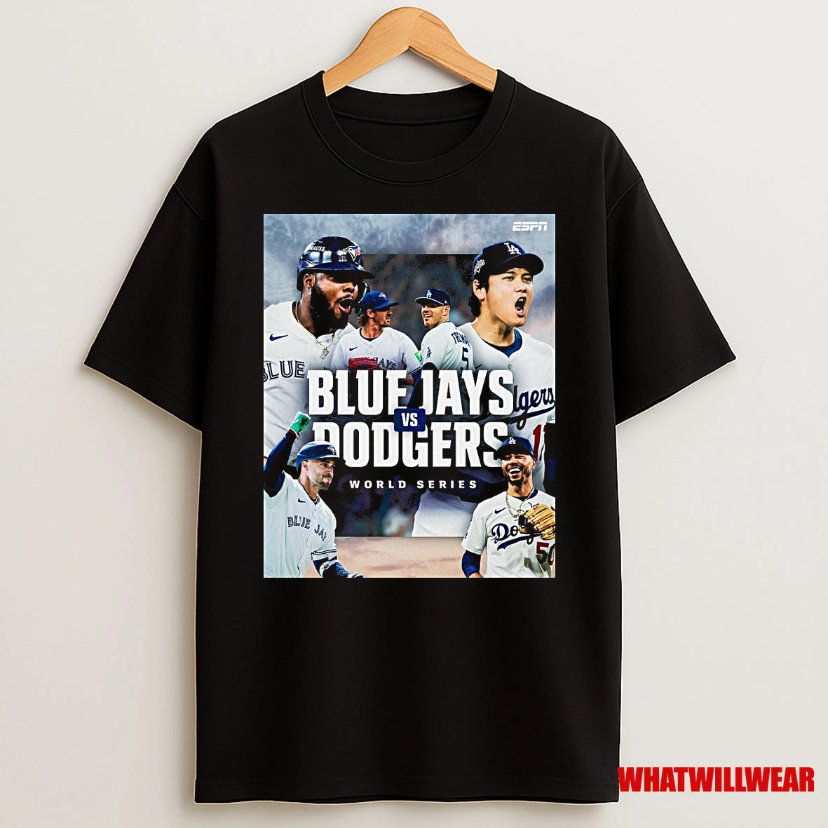 Toronto Blue Jays Vs Los Angeles Dodgers Mlb 2025 World Series Shirts