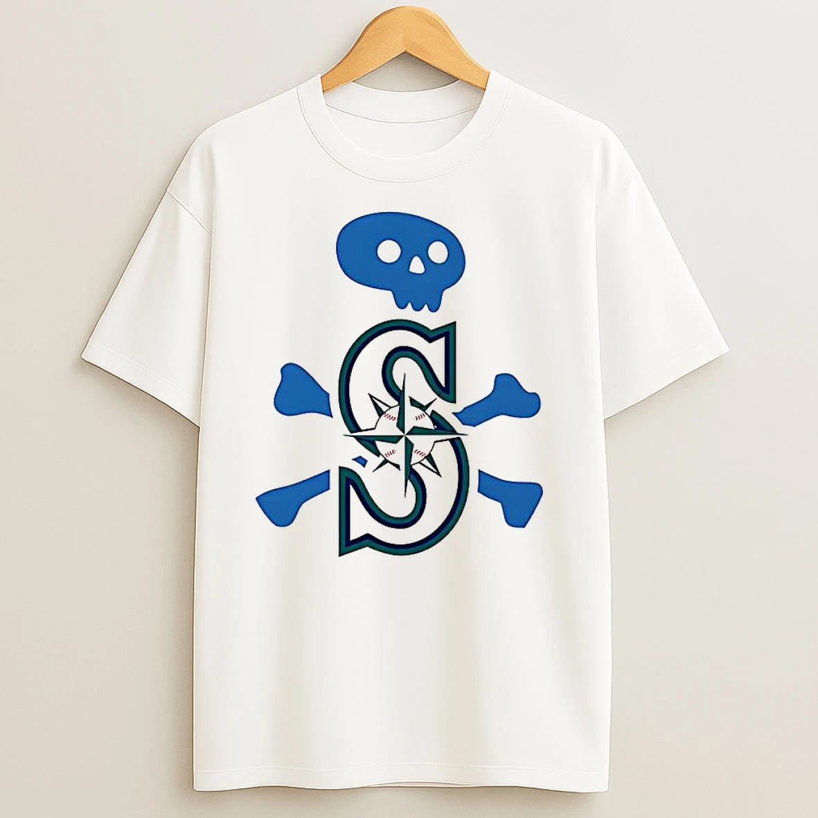 Toronto Blue Jays Beat Seattle Mariners Mlb 2025 Skull And Crossbones T Shirts