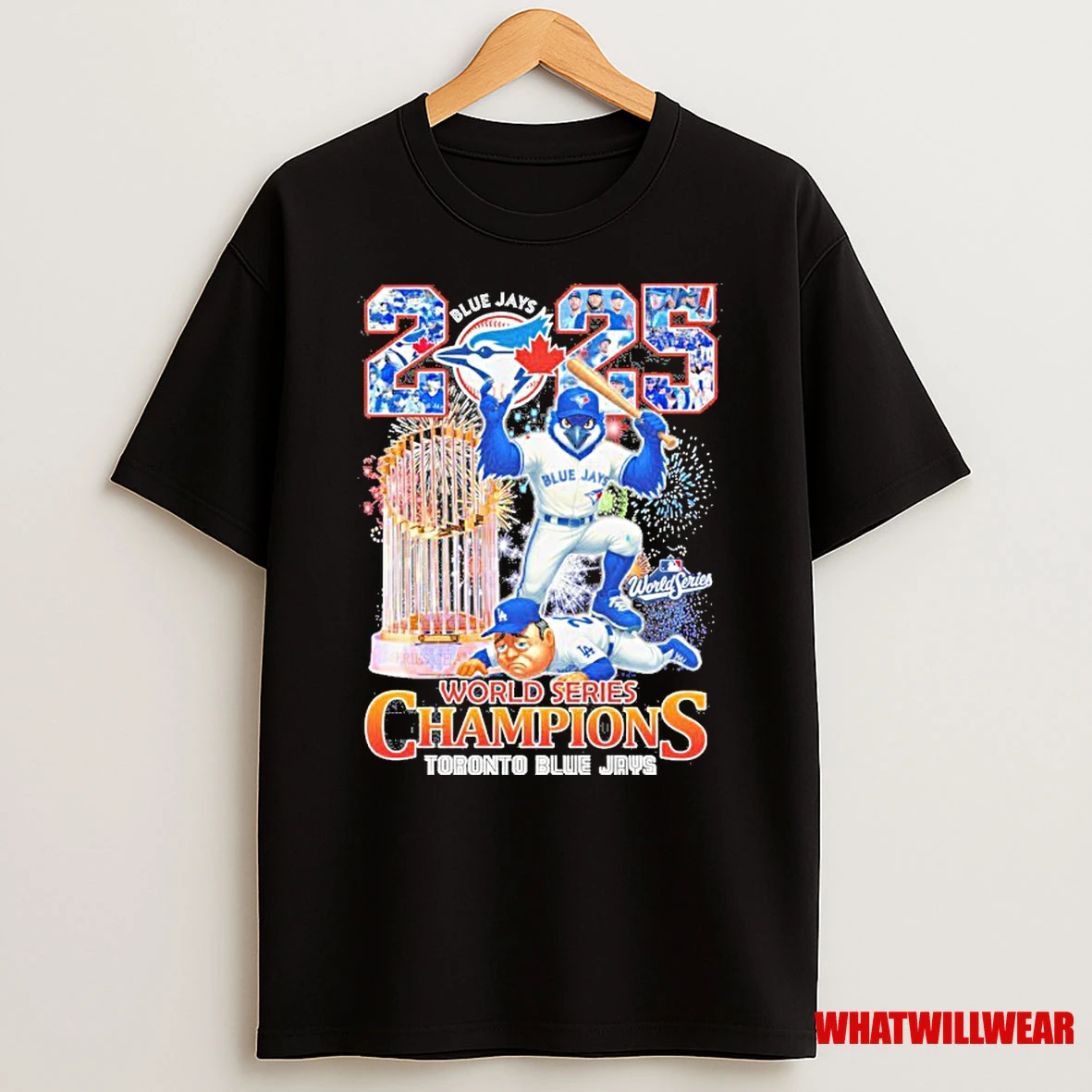 Toronto Blue Jays Trample Los Angeles Dodgers 2025 World Series Champions Shirts