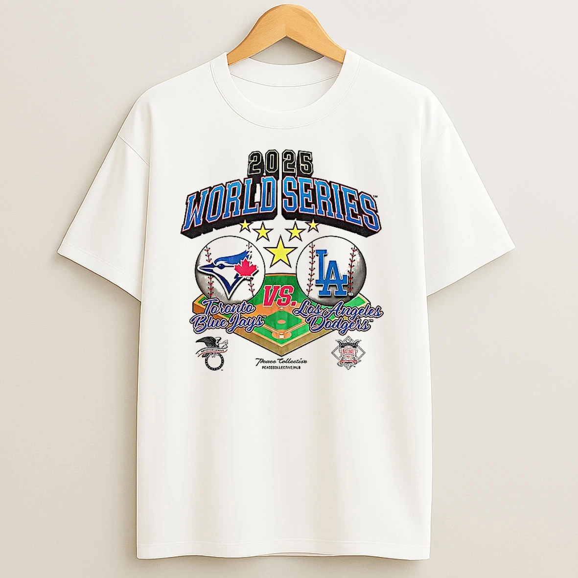 Toronto Blue Jays Vs La Dodgers World Series 2025 T Shirts