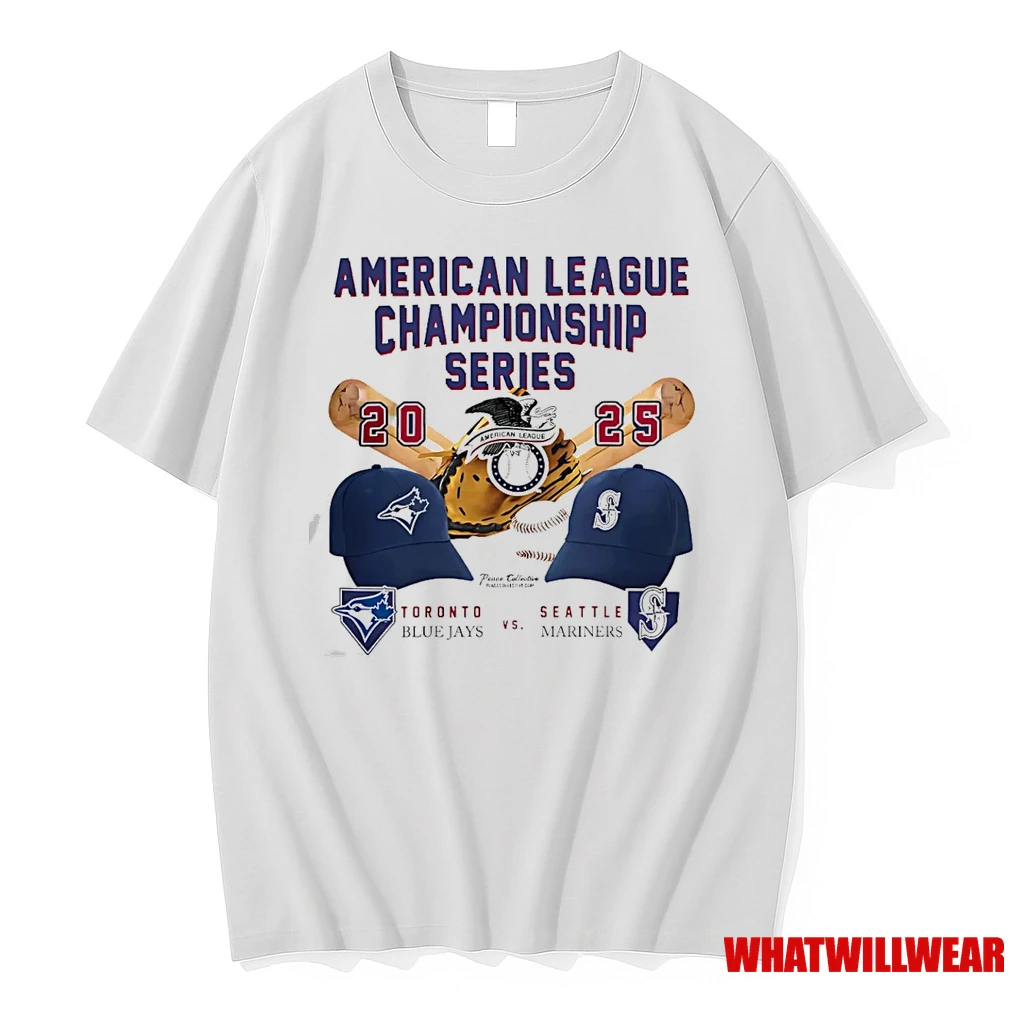 Toronto Blue Jays Vs Seattle Mariners Alcs 2025 Shirts