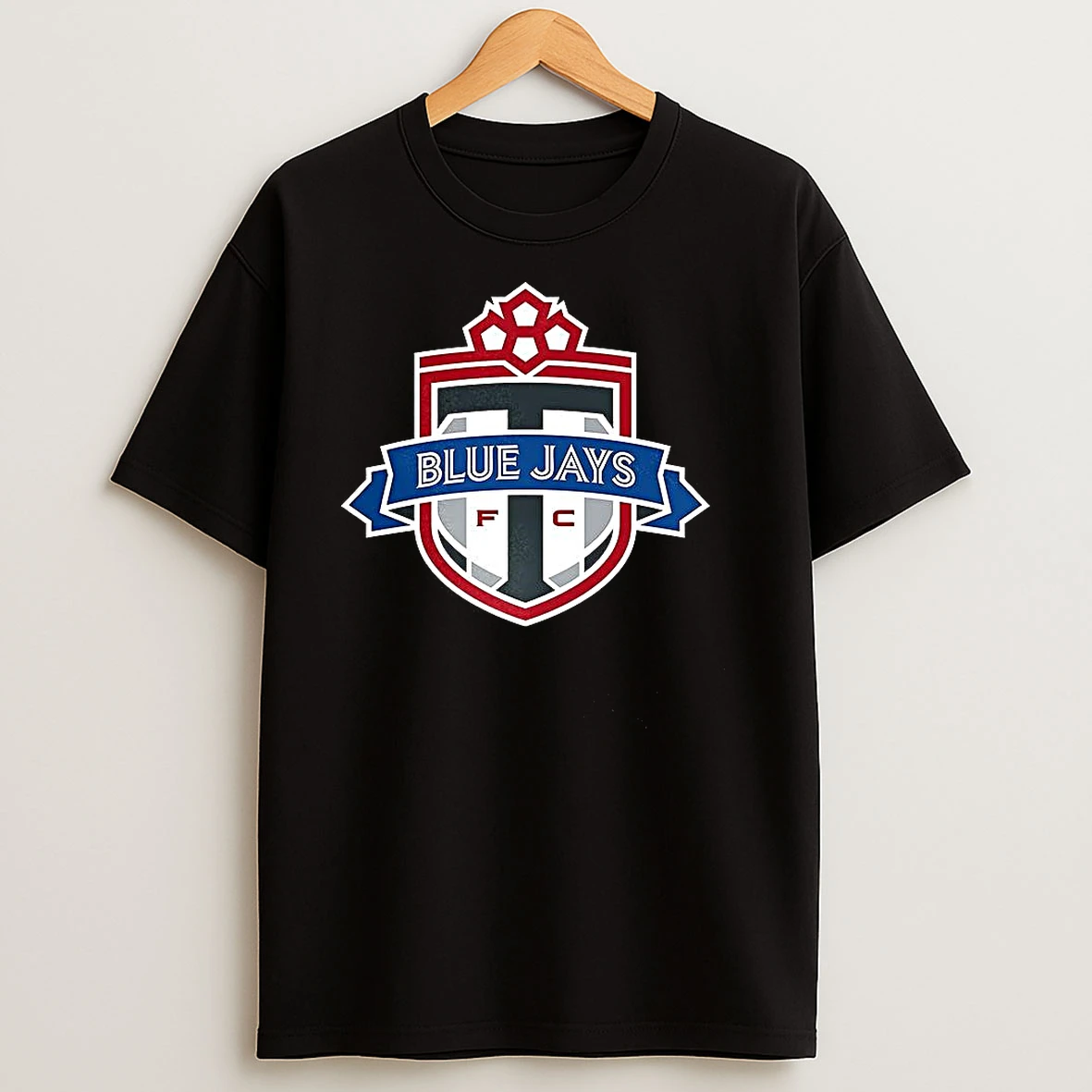 Toronto Fc X Toronto Blue Jays Mlb 2025 Good Luck Logo T Shirts