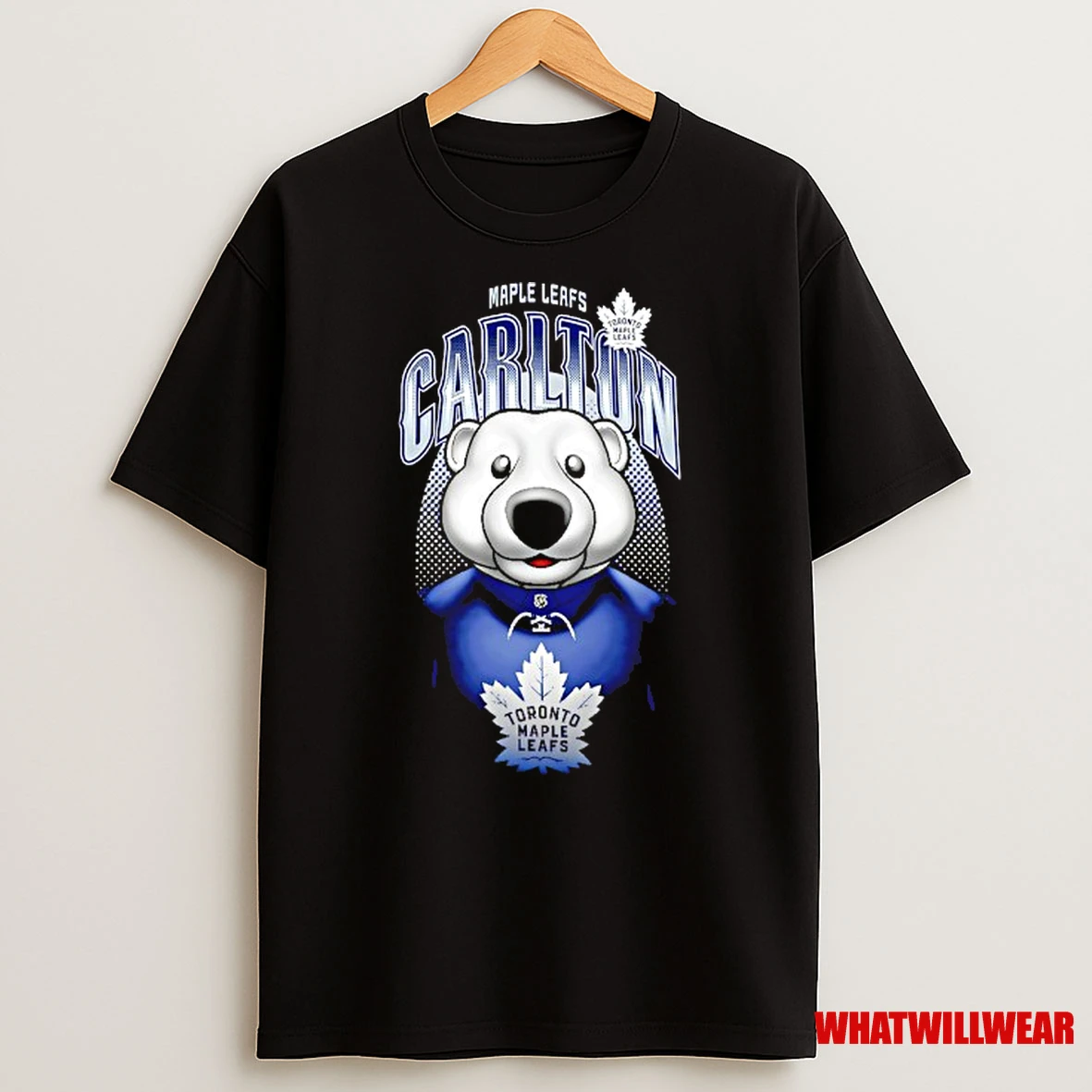Toronto Maple Leafs Hockey Carlton Mascot Highlight Shirts