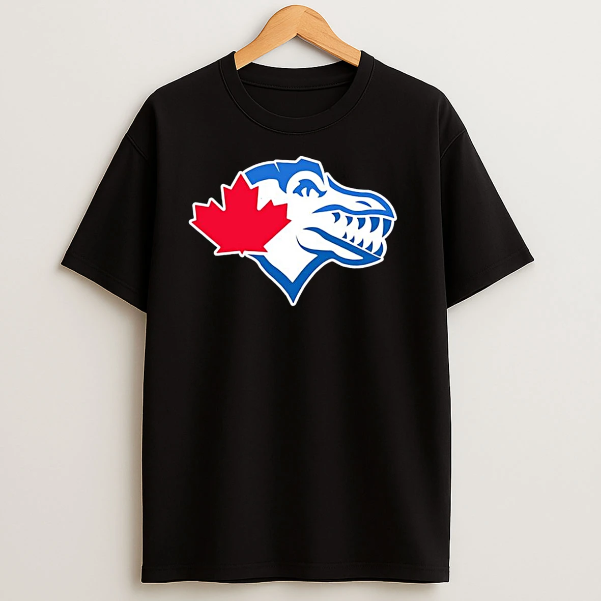 Toronto Raptors And Toronto Blue Jays Team Logos Maple Leaf T Shirts