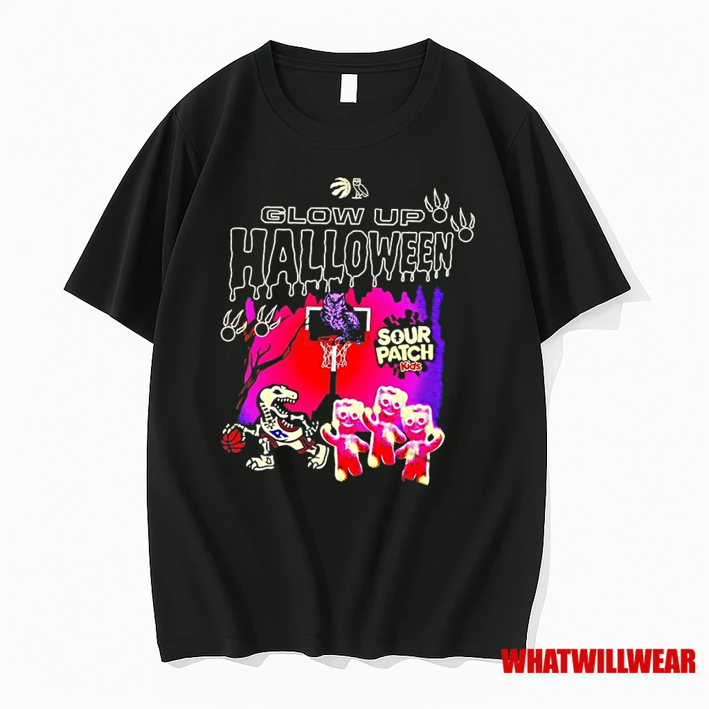 Toronto Raptors Glow Up Halloween Sour Patch Kids Shirts