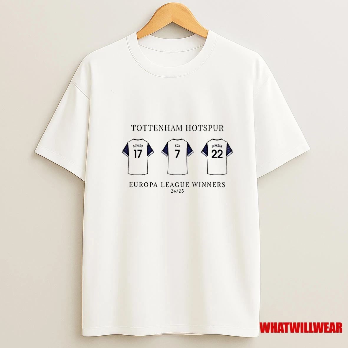 Tottenham Hotspur F C Europa League Winners 24 25 Shirts
