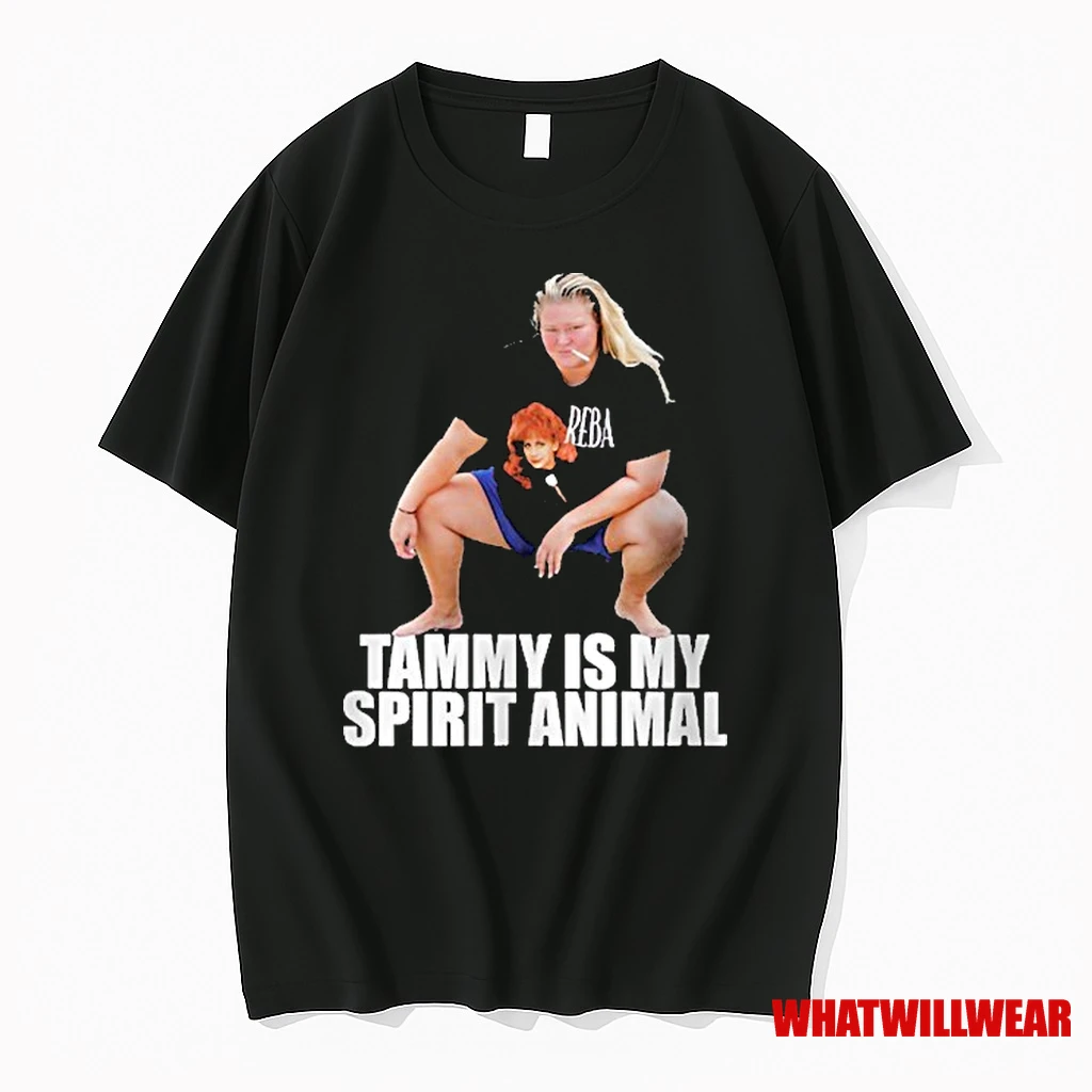 Trailer Trash Tammy Spirit Animal Reba Cigarettes Shirts