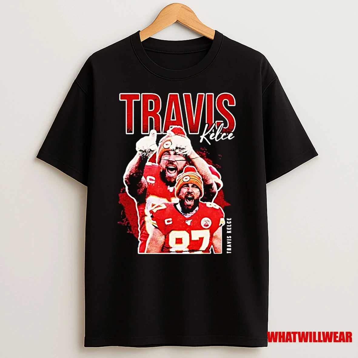 Travis Kelce Picture Collage Kc Chiefs Shirts