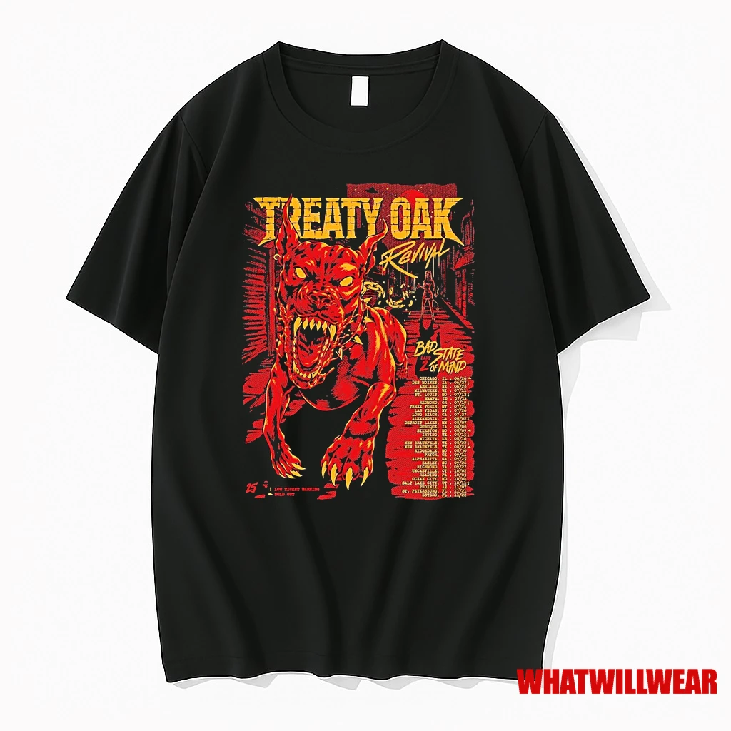 Treaty Oak Revival Announces The Bad State Of Mind Part 2 Tour 2025 Shirts