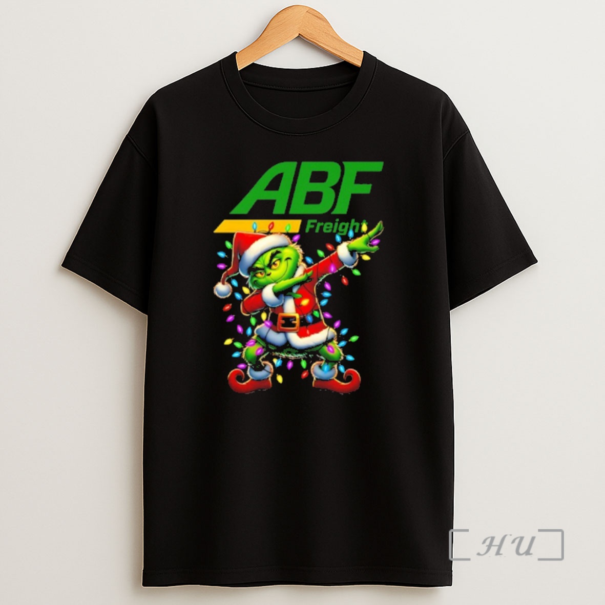 Trending Abf Freight X Grinch Dabbing Christmas 2025 Premium Shirt Sweatshirt Tee