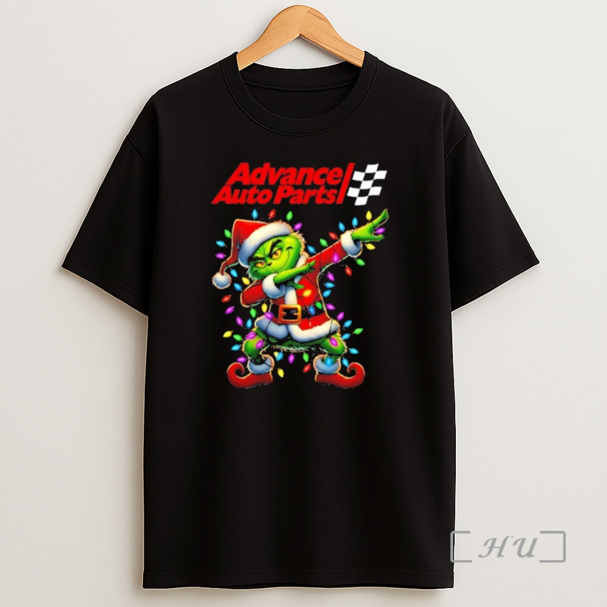 Trending Advance Auto Parts X Grinch Dabbing Christmas 2025 Premium Shirt Sweatshirt Tee