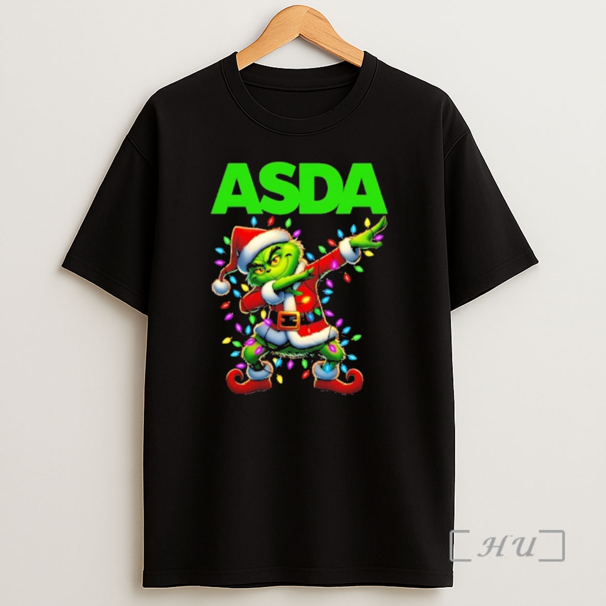 Trending Asda X Grinch Dabbing Christmas 2025 Premium Shirt Sweatshirt Tee
